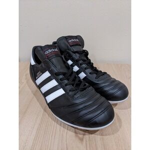 Adidas Copa Mundial Soccer Cleats Men's 11 Black Leather Made in Germany 015110